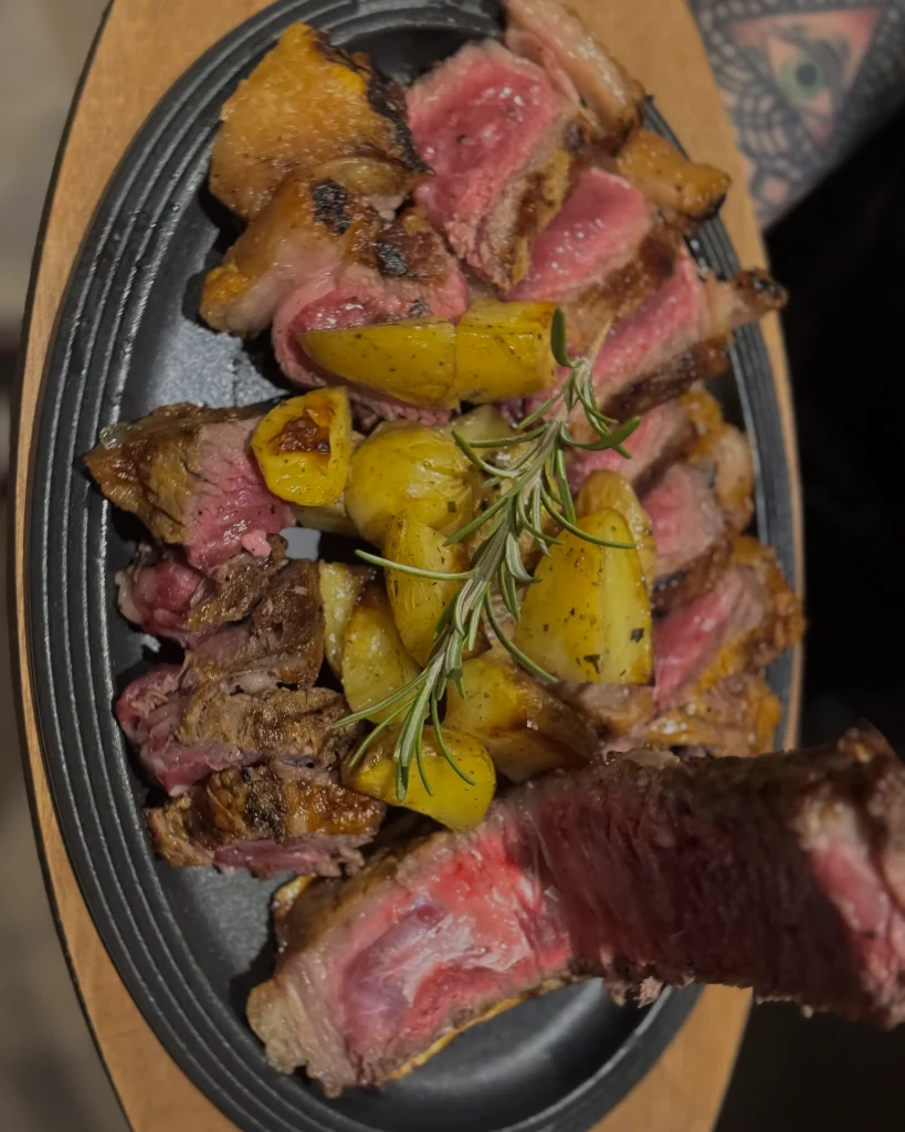 tagliata patate al forno